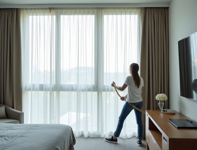 West End Sheer Curtain Cleaning